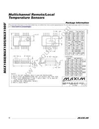 MAX1668MEE+TG52 Datasheet Page 16