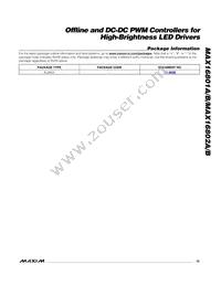 MAX16801BEUA+T Datasheet Page 15