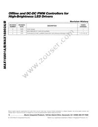 MAX16801BEUA+T Datasheet Page 16