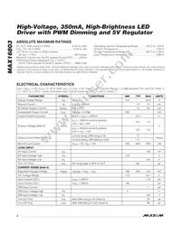 MAX16803ATE/V+T Datasheet Page 2