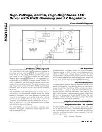 MAX16803ATE/V+T Datasheet Page 6