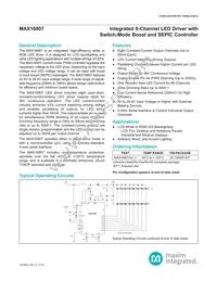 MAX16807AUI+ Datasheet Cover