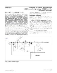 MAX16813AUP+ Datasheet Page 22