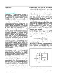 MAX16816ATJ+T Datasheet Page 16