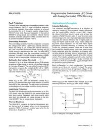 MAX16816ATJ+T Datasheet Page 23