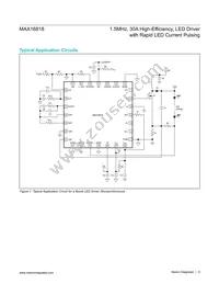 MAX16818ETI+T Datasheet Page 9