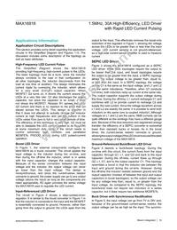 MAX16818ETI+T Datasheet Page 19