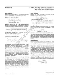 MAX16818ETI+T Datasheet Page 21