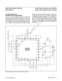 MAX16821CATI+T Datasheet Page 16