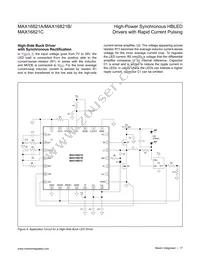 MAX16821CATI+T Datasheet Page 17