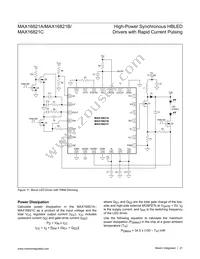 MAX16821CATI+T Datasheet Page 21