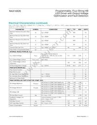 MAX16826AGJ/VY+ Datasheet Page 3