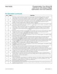 MAX16826AGJ/VY+ Datasheet Page 9