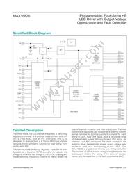 MAX16826AGJ/VY+ Datasheet Page 10