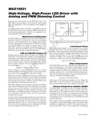 MAX16831ATJ/V+T Datasheet Page 12