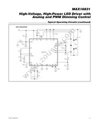 MAX16831ATJ/V+T Datasheet Page 17