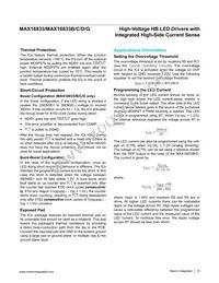 MAX16833BAUE/V+TCL Datasheet Page 15