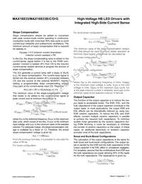 MAX16833BAUE/V+TCL Datasheet Page 17