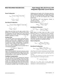 MAX16833BAUE/V+TCL Datasheet Page 19