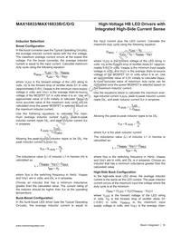 MAX16833BAUE/V+TQA Datasheet Page 16