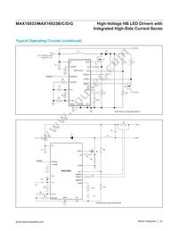 MAX16833BAUE/V+TQA Datasheet Page 23