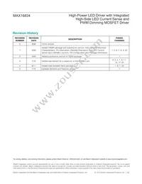 MAX16834ATP/V+ Datasheet Page 23
