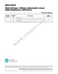 MAX16835ATE+T Datasheet Page 8