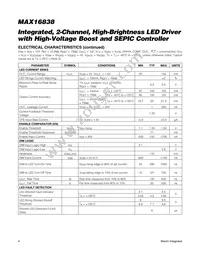 MAX16838AUP+T Datasheet Page 4