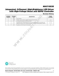 MAX16838AUP+T Datasheet Page 21