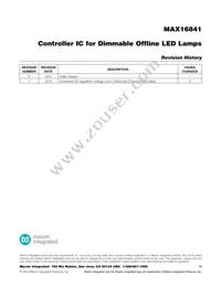 MAX16841ASA+T Datasheet Page 18