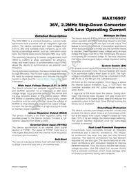 MAX16907RATE/V+CMF Datasheet Page 11