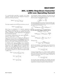 MAX16907RATE/V+CMF Datasheet Page 15