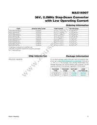 MAX16907RATE/V+CMF Datasheet Page 17