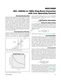 MAX16909RAUE/V+CMD Datasheet Page 12