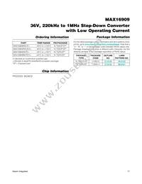 MAX16909RAUE/V+CMD Datasheet Page 17