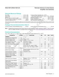 MAX16913GEE/V+T Datasheet Page 2