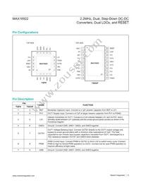 MAX16922ATPN/V+T Datasheet Page 9