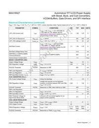 MAX16927GTM/V+T Datasheet Page 4