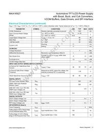 MAX16927GTM/V+T Datasheet Page 6