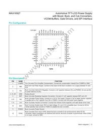 MAX16927GTM/V+T Datasheet Page 13