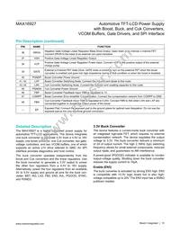 MAX16927GTM/V+T Datasheet Page 15