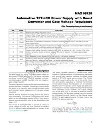 MAX16928AUP/V+T Datasheet Page 8
