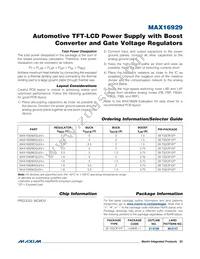 MAX16929HGUI/V+T Datasheet Page 23