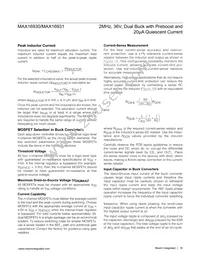 MAX16930BAGLD/VY+ Datasheet Page 18