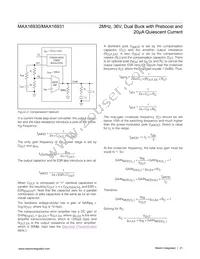 MAX16930BAGLD/VY+ Datasheet Page 21