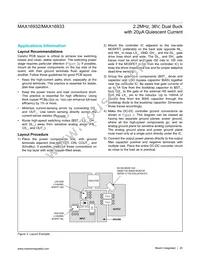 MAX16933ATIR/VY+ Datasheet Page 20