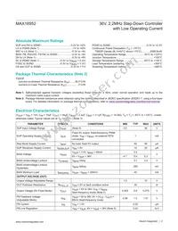 MAX16952AUE+ Datasheet Page 2