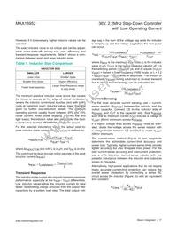 MAX16952AUE+ Datasheet Page 17