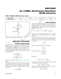 MAX16962SAUEA/V+ Datasheet Page 9