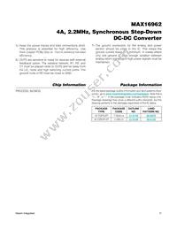 MAX16962SAUEA/V+ Datasheet Page 11